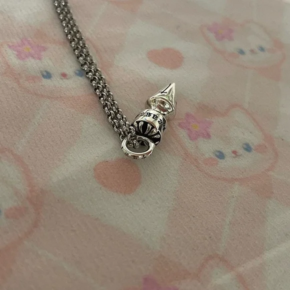 Chrome Hearts Spike Pendant Necklace